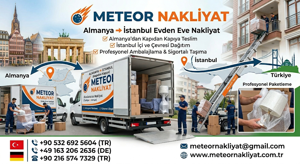 Meteor Lojistik +90 532 692 56 04